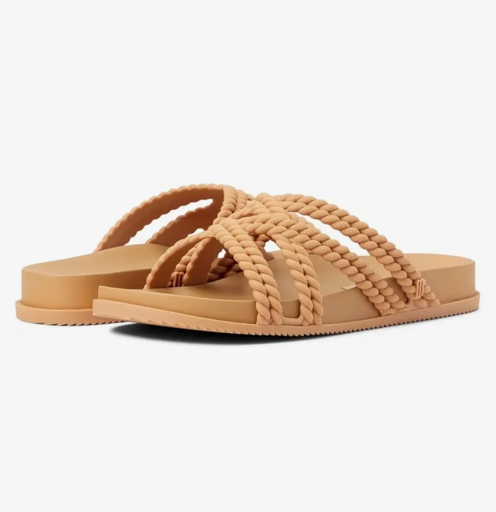 🏷️Melissa Shoes Cosmic + Salinas AD Sandals Made In Brazil Size 10M Women's